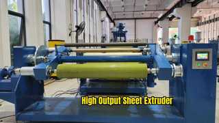 Kunststof plaat extrusiemachine PP ABS PE