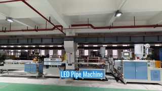 PC Diffuser Pijp Extrusie Machine LED-verlichting