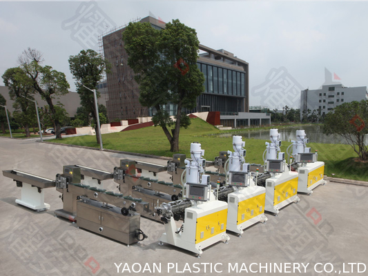 Lijn van de de Pijpuitdrijving van pvc de Medische Golf, Plastic Pijp Productiemachine