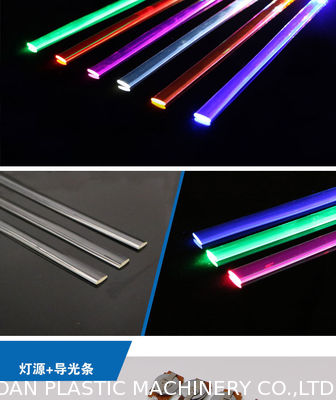 AF-65 TPU Solid Sticks Bar & Tubes Extrusion Productielijn voor LED lichtgeleidingsstrips