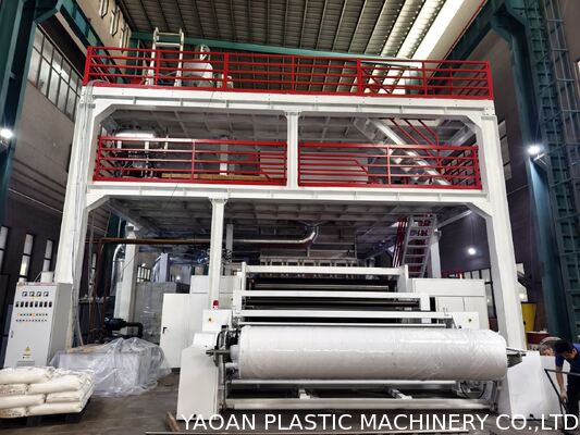 PP Spunbond nonwoven weefselmachine met hoge output en geavanceerde technologie voor 1600mm 2400mm 3200mm productie